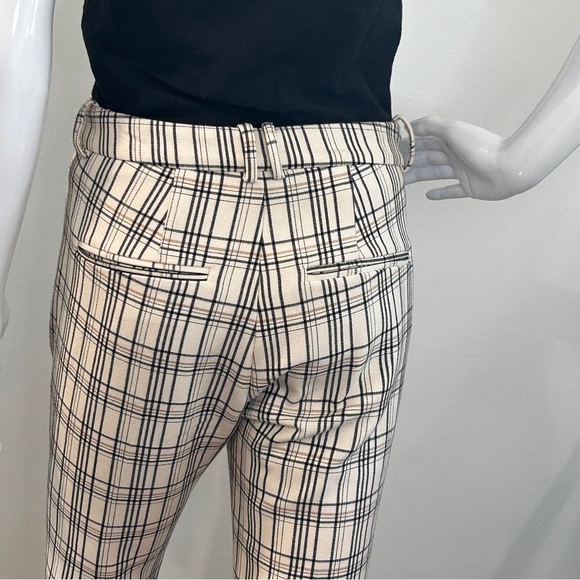 InWear Straight Cut Plaid Ankle Trouser - Picture 8 of 16